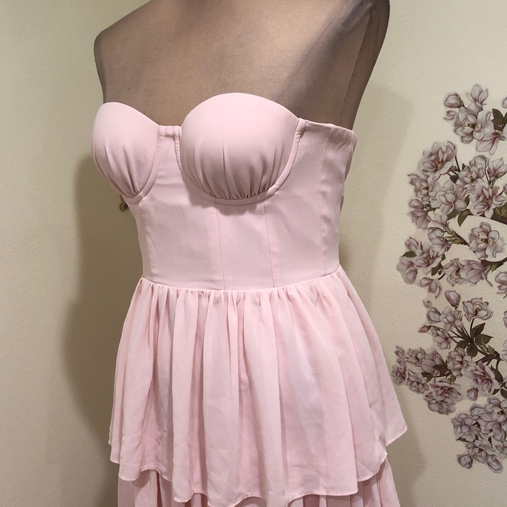 Lovers + Friends Hattie Maxi Dress Size Small Pink - Picture 3 of 10